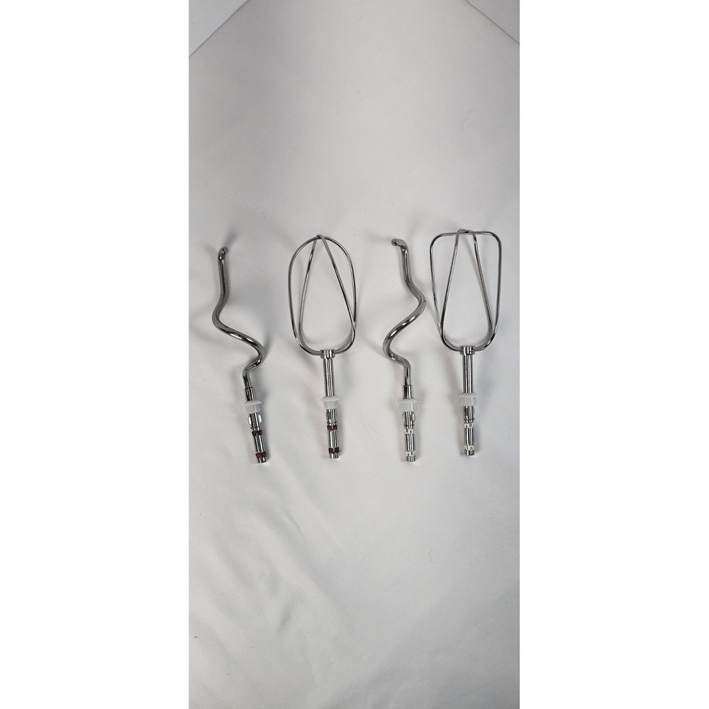 Sunbeam Beaters & Dough Hooks Mixmaster Heritage Series 2350 2353 Set OEM 4 Pc